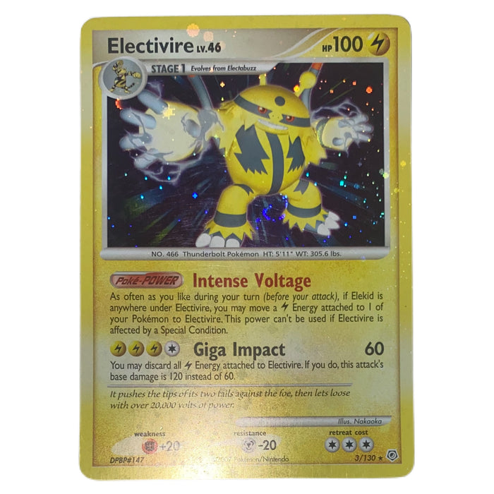 electivire pokemon card