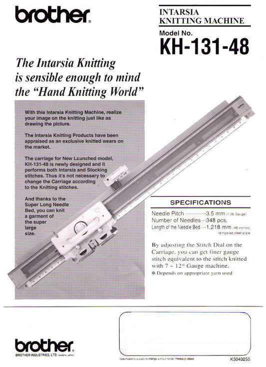 48 Needle Knitting Machine Counter Manual Yarn Knitting Machine