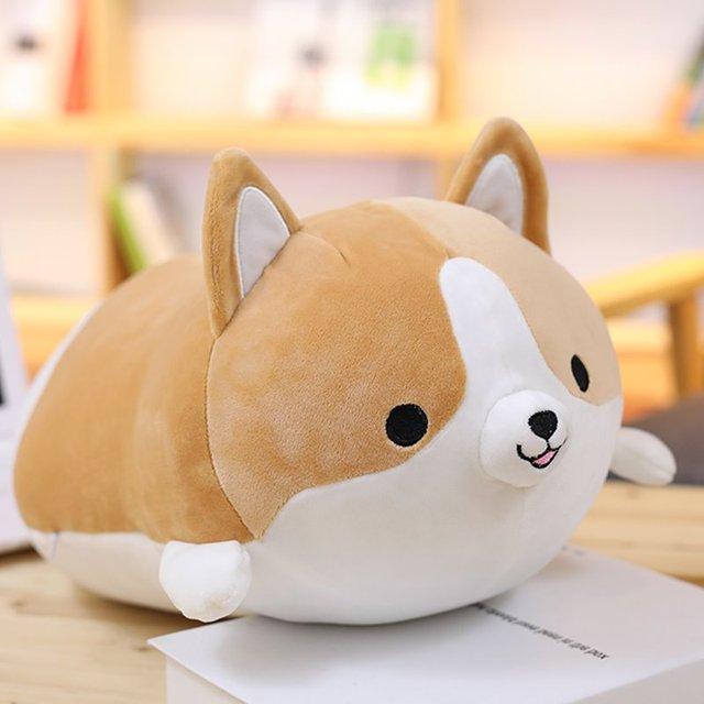 chonky corgi plush