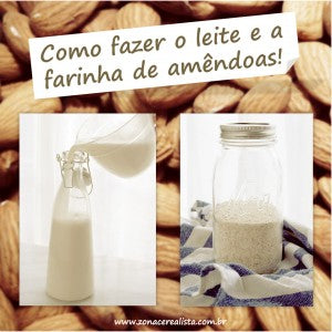 Amendoas Leite Farinha