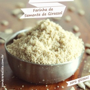 Farinha de semente de girassol - imagem