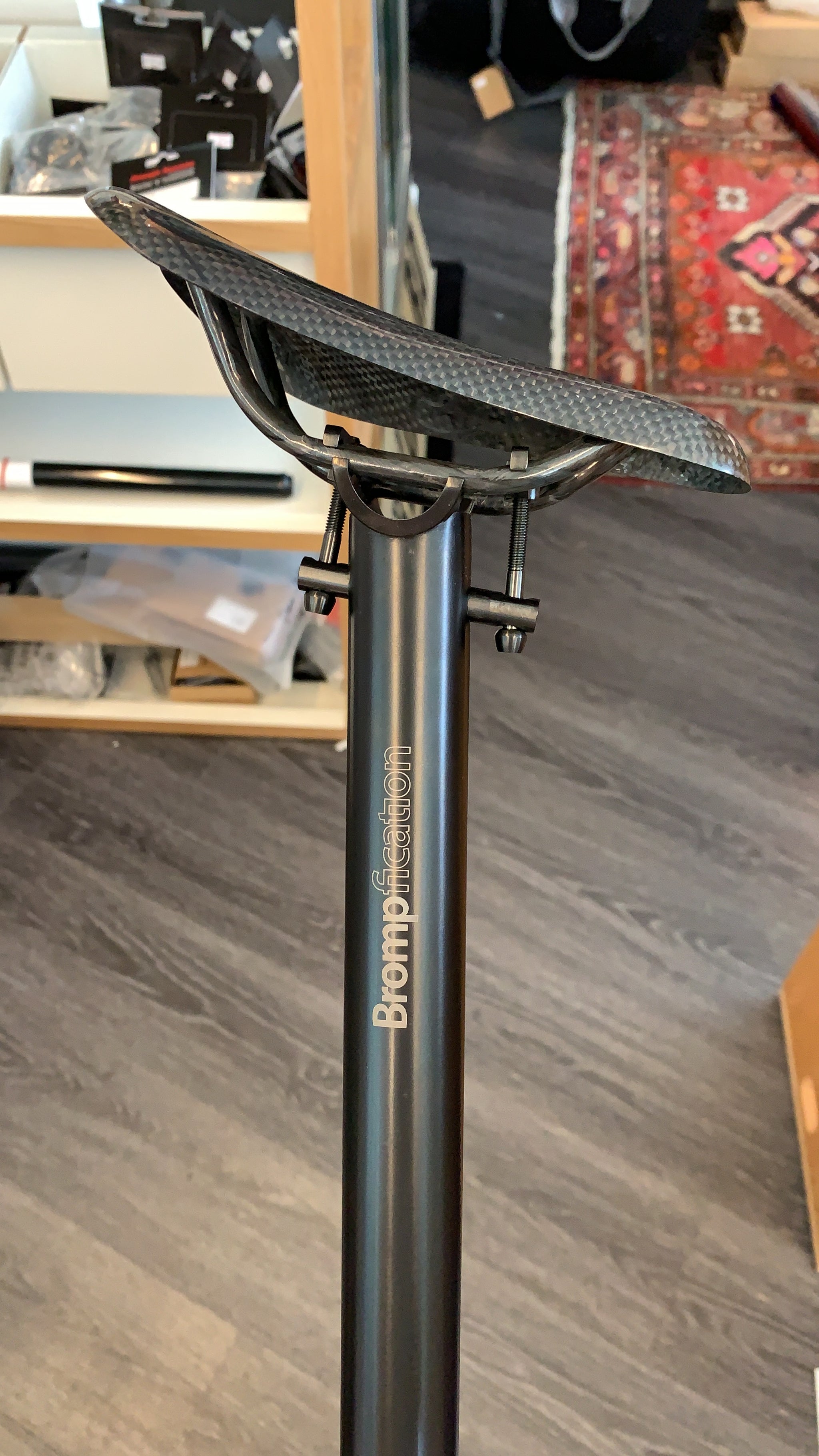 brompton black titanium seatpost