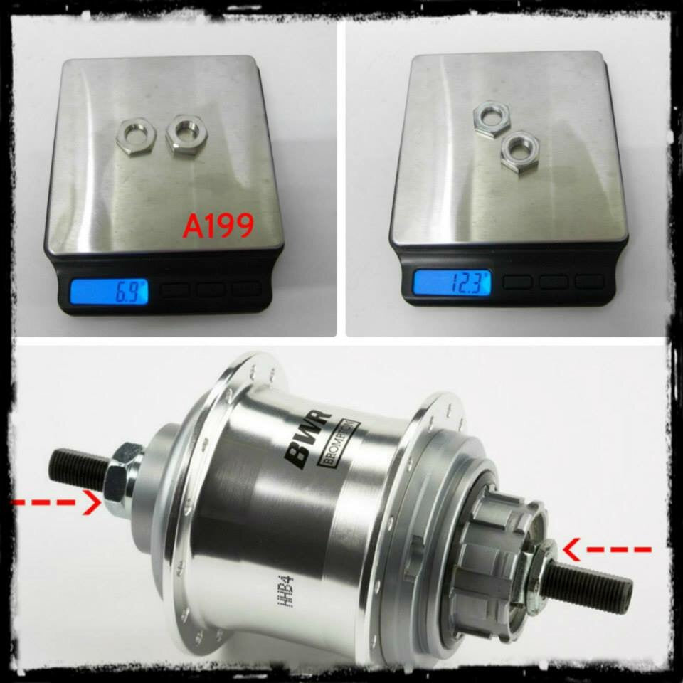 brompton gear hub