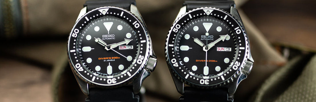 The Seiko SKXK vs SKXJ Comparison - Which Is Better? | WatchGecko