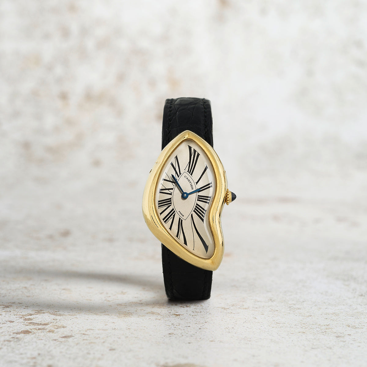 Cartier Crash wristwatch, 1991 Paris Boutique version and one of just 400 pieces sells for £216,300 including buyer’s premium. © Photo courtesy of Bonhams.
