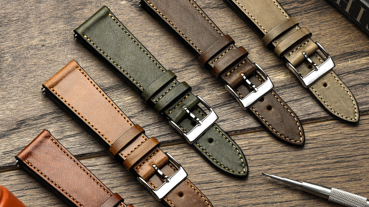 Radstock Missouri Vintage Leather Watch Strap