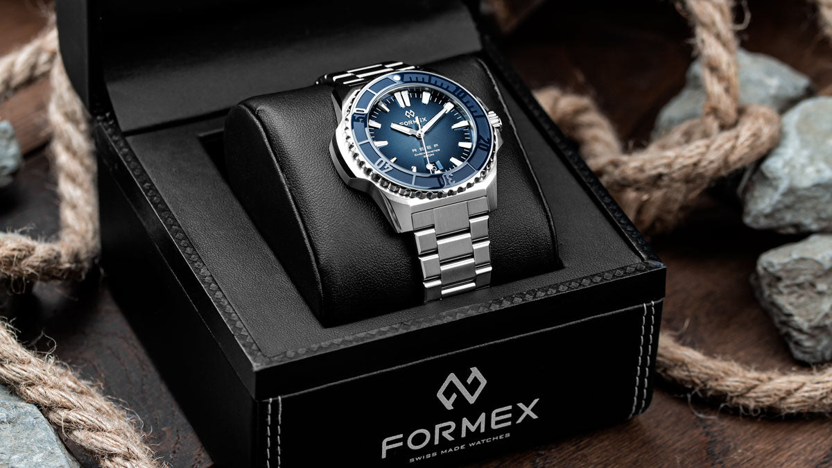 Formex REEF Automatic Chronometer - Blue Dial / Blue Bezel