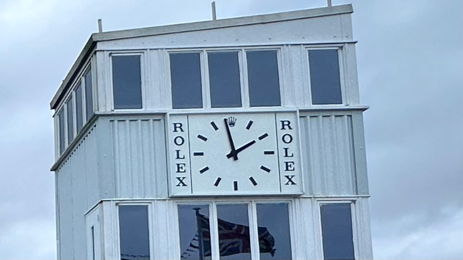 Rolex Clock Tower at Goodwood