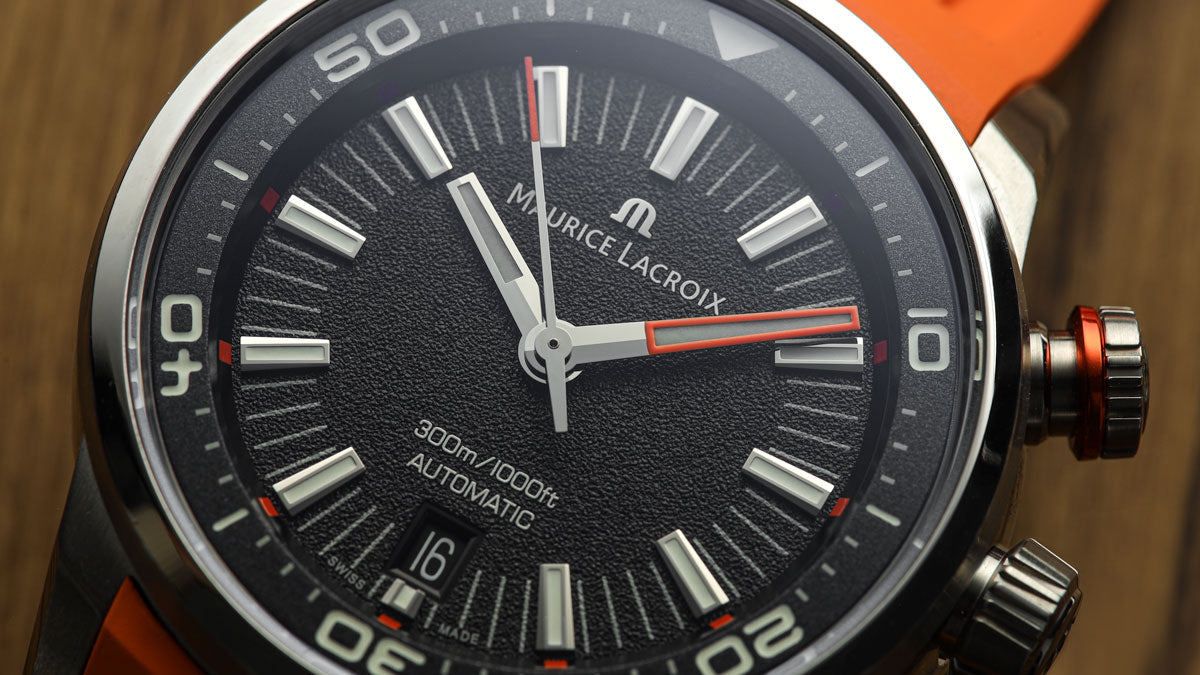 Maurice Lacroix Pontos S Diver Orange