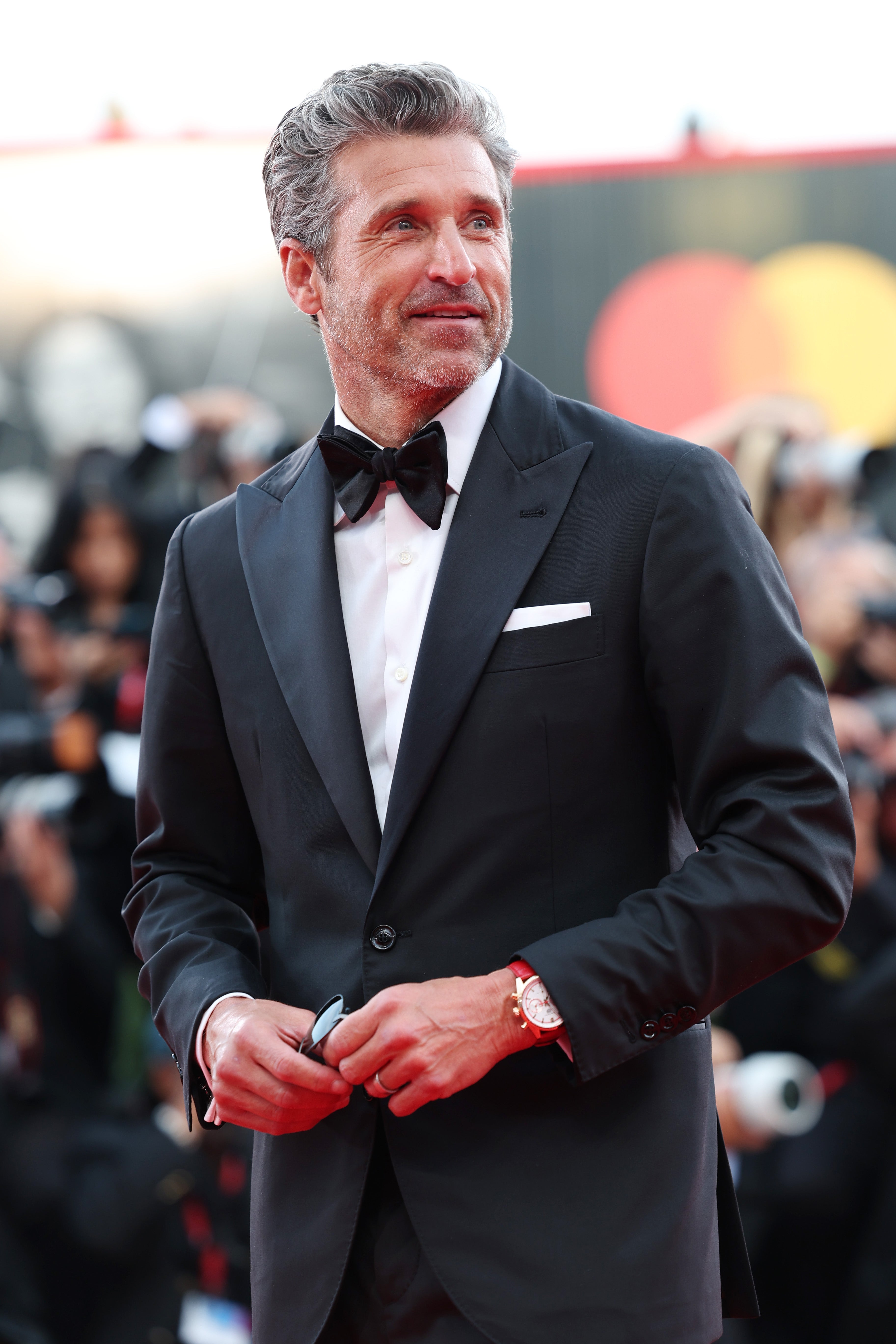 Patrick Dempsey wearing Tag Heuer