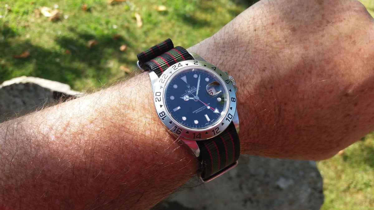 Rolex Explorer II NATO watch strap