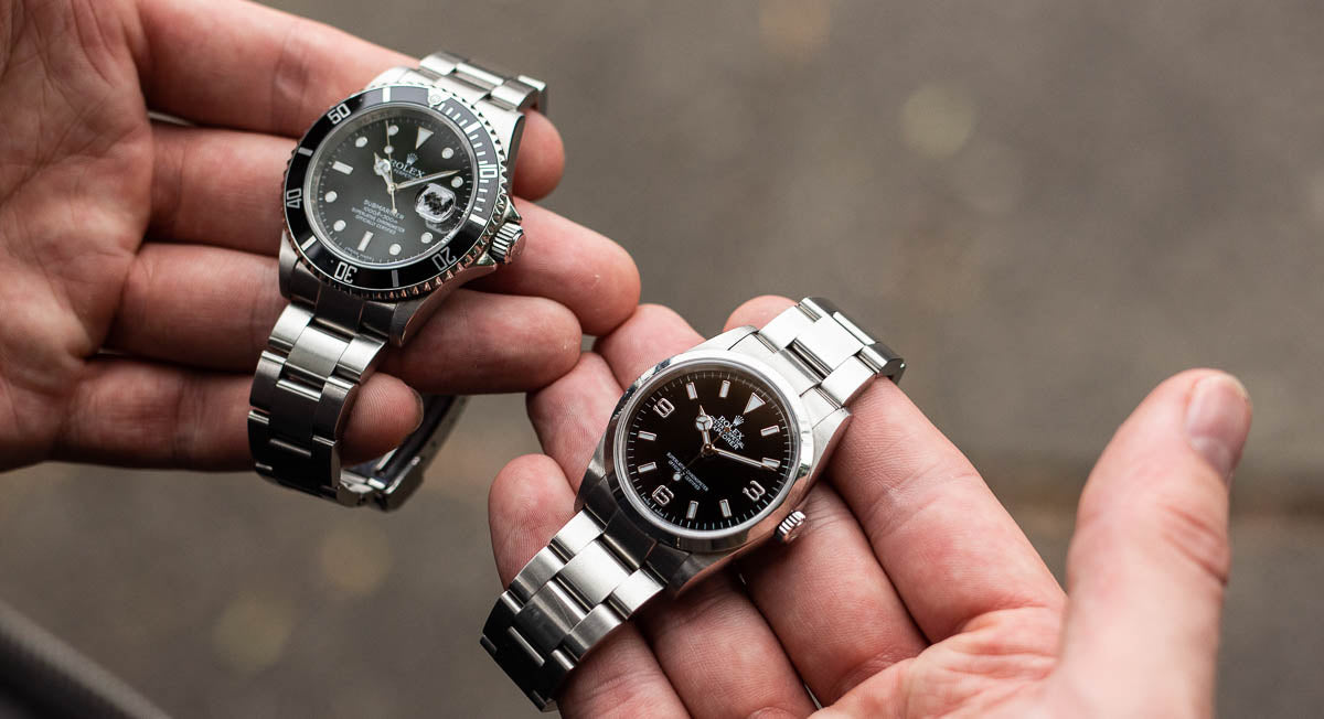 marmor til eksil Microbe Rolex Submariner vs Explorer - Which Is The Best Rolex Watch? (Updated  2021) | WatchGecko