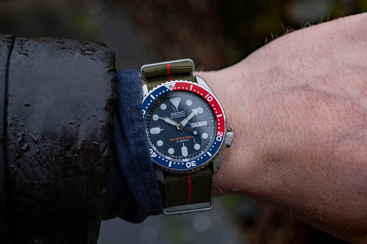 Archer Watch Straps Perfect Start Into A Sunny Saturday With A Seiko SKX009  On A Blue Strap! Wish You All A Nice Weekend ☀️ Repost @whataboutwatches_de  #seikoskx009 #skx #seiko #watches #wotd |