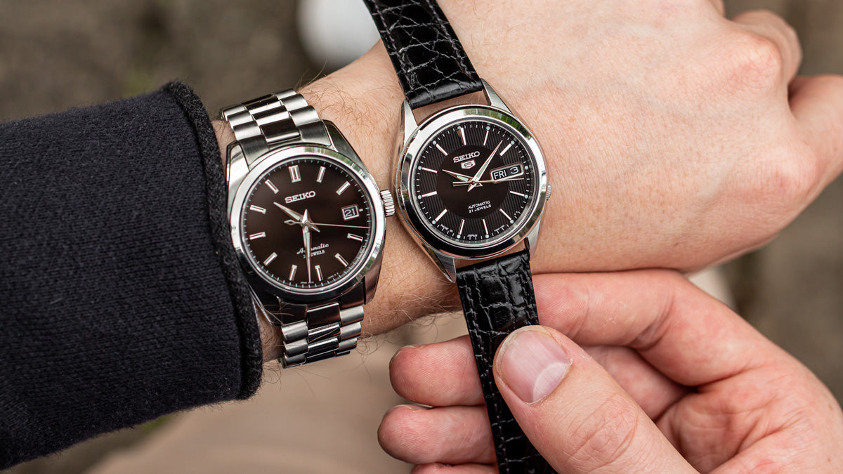 The Seiko SARB033 vs the Seiko 5 SNKL23