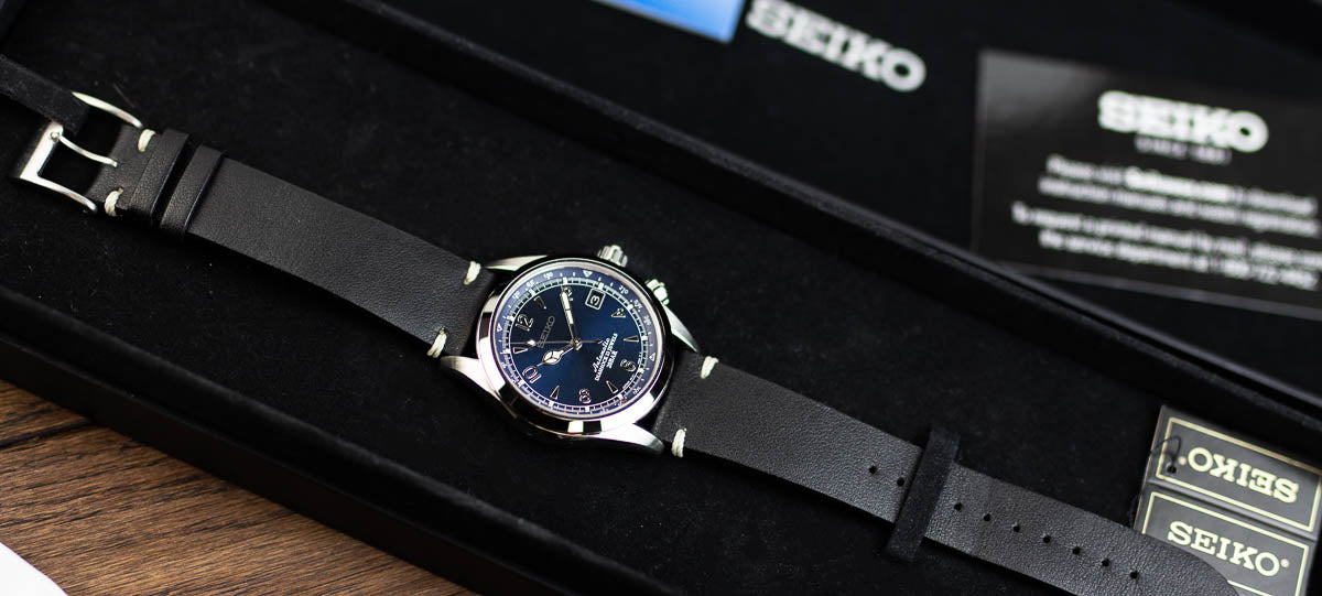 The Seiko Alpinist Blue . Limited Edition SPB089 - First Impressions and  Unboxing | WatchGecko