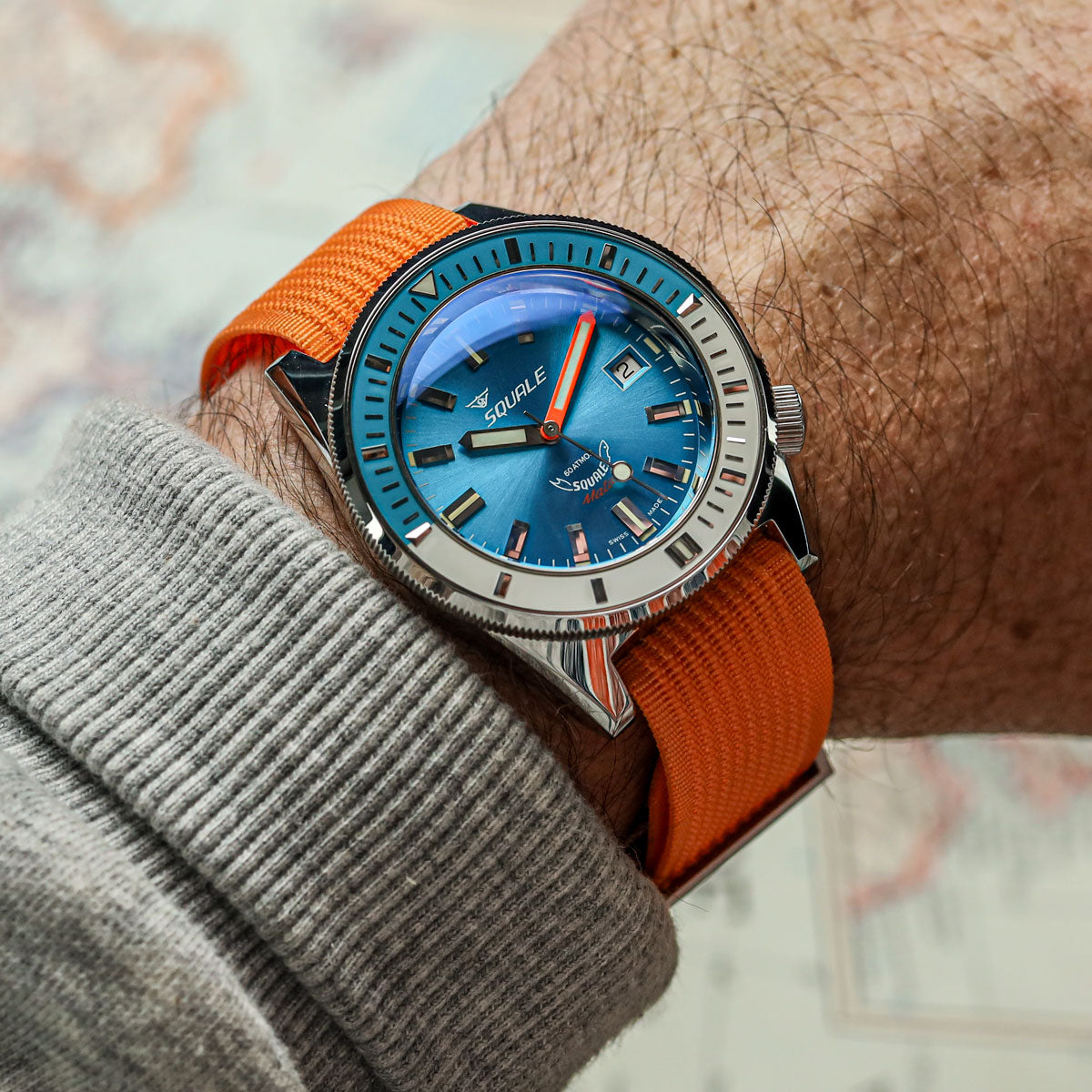 Squale 60 Atmos Squale Matic Blue