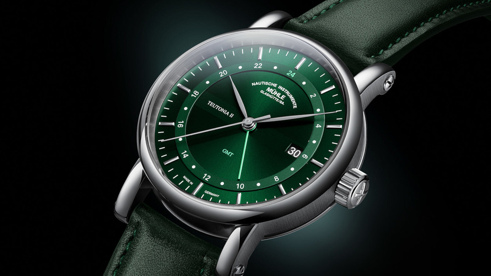 Muhle Glashutte Green Teutonia