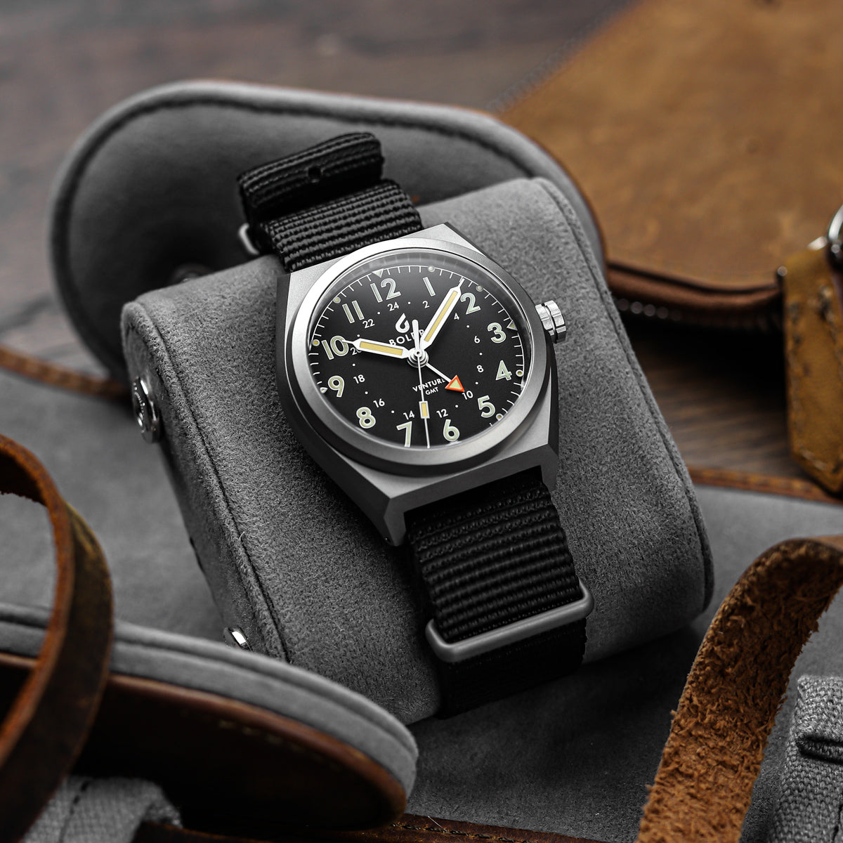 Boldr Venture GMT Field Watch