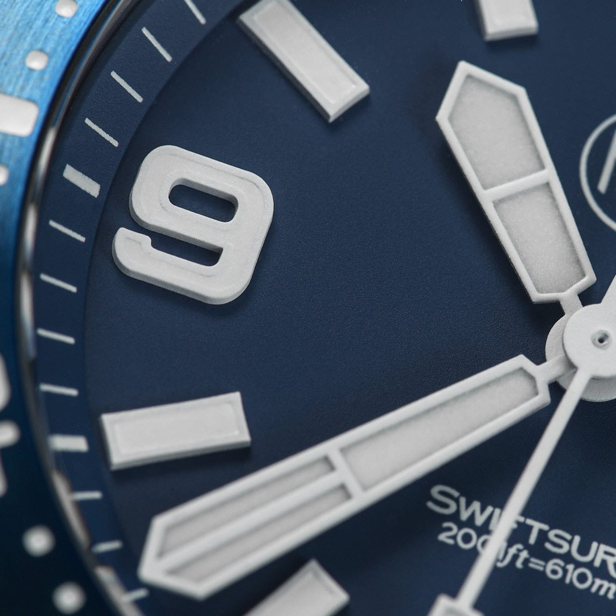 NTH Swiftsure Automatic Dive Watch - Blue Dial - No Date | WatchGecko