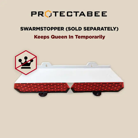 swarm stopper to keep swarms in the hive