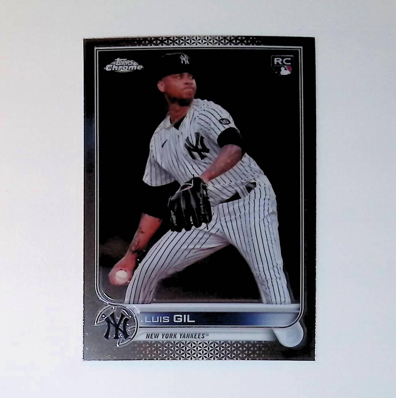 2022 Topps Chrome #202 Luis Gil Rookie