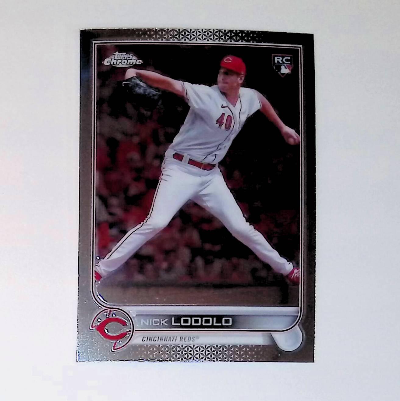 2022 Topps Chrome Update #USC123 Nick Lodolo Rookie