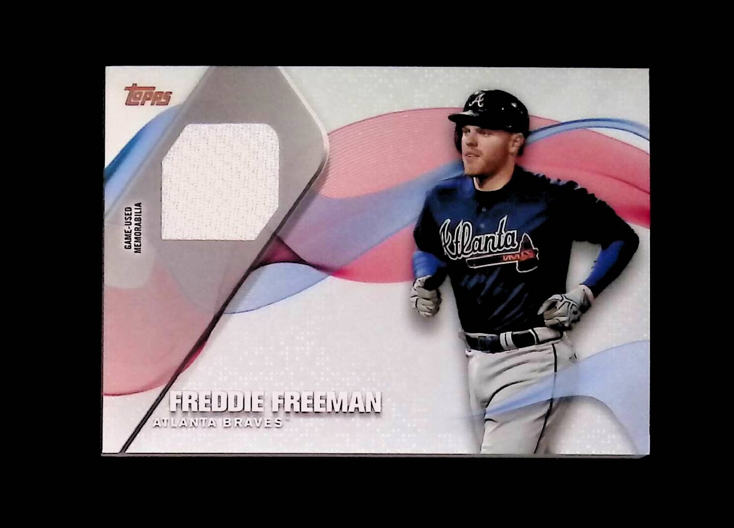 2015 Topps Career High Relics #CRH-FF Freddie Freeman Game Worn