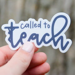 Called to Teach Catholic teacher sticker