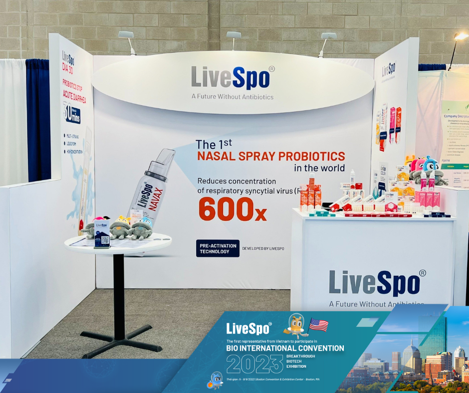 LiveSpo Booth at BIO Boston 2023