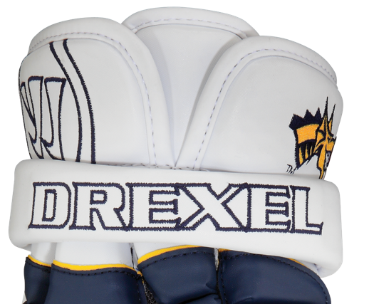 Warrior MD4 Gloves for Drexel Lacrosse Warrior MD4 Gloves for Drexel Lacrosse