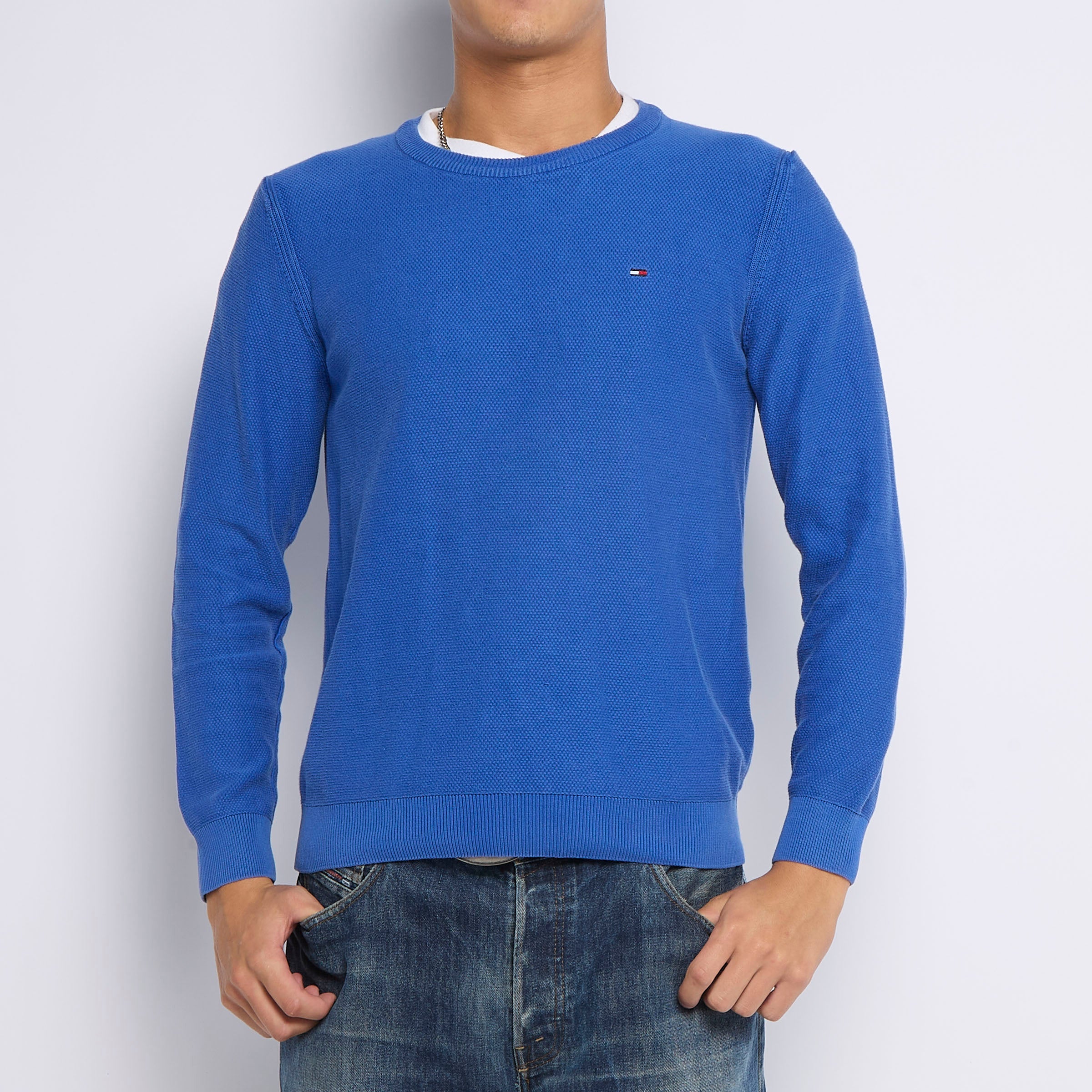 Image of Tommy Hilfiger Heavy Crewneck Sweater - L