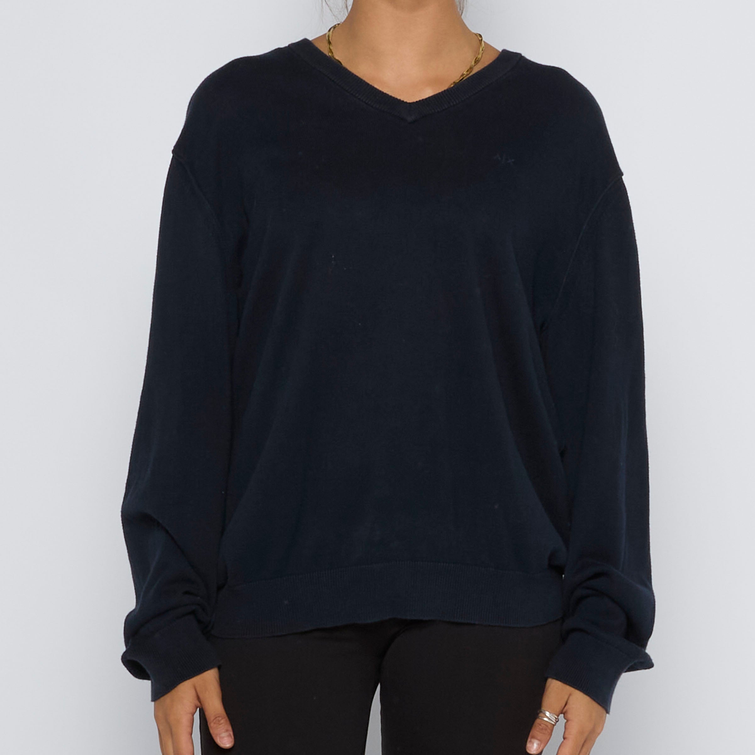 Image of Armani Exchange V-Neck Sweater - M