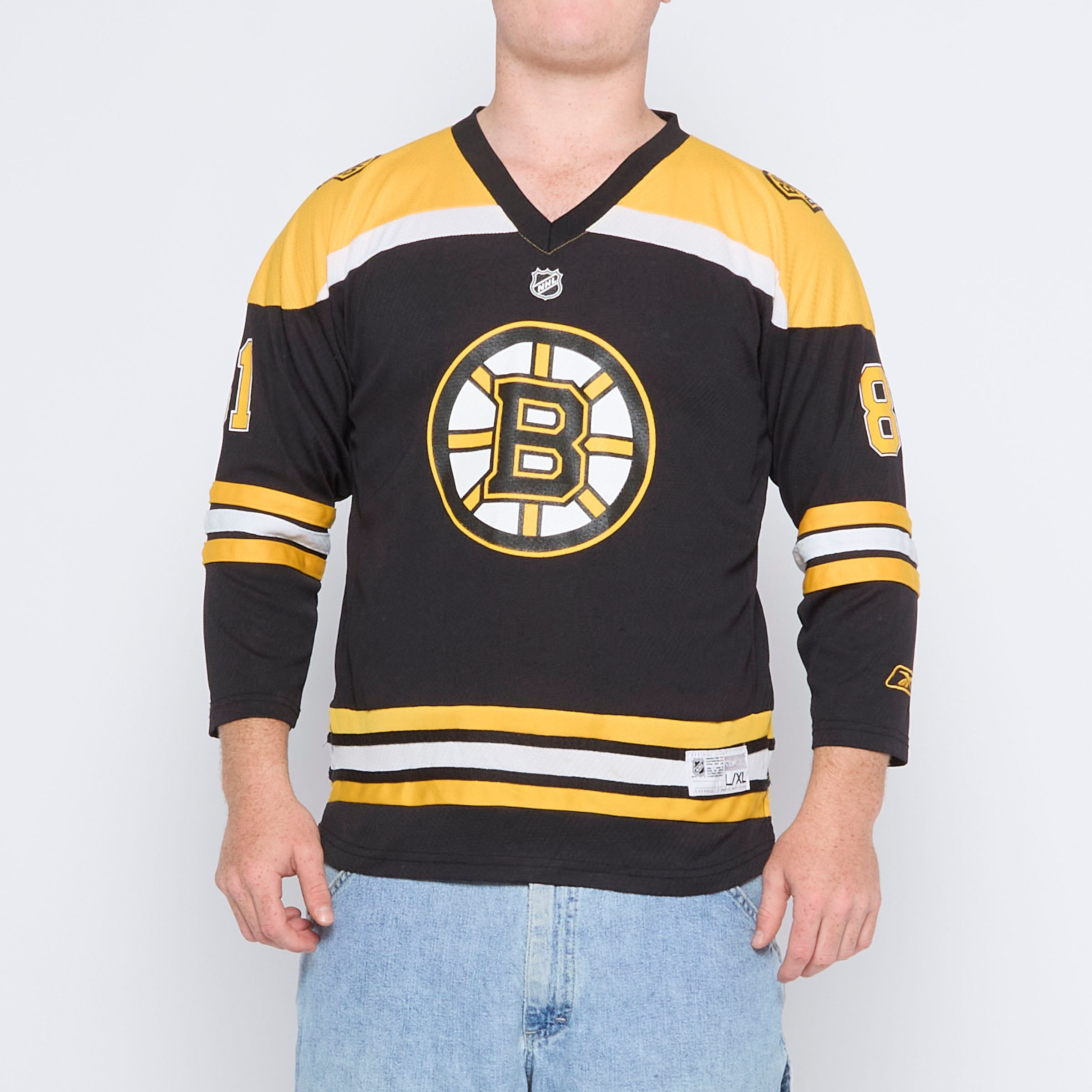 Image of NHL Logo Print Sports Top - M