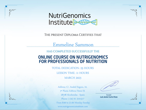 Nutrigenomics