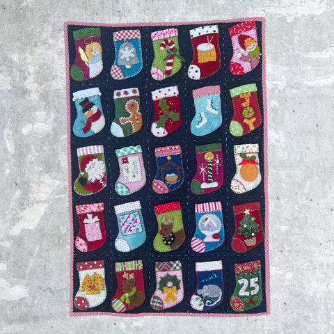 Abc Christmas Advent Pin and Proper by Midway Wool co