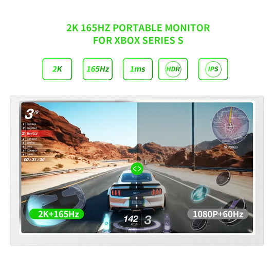  G-STORY 14'' Portable Monitor for Xbox Series X 4K