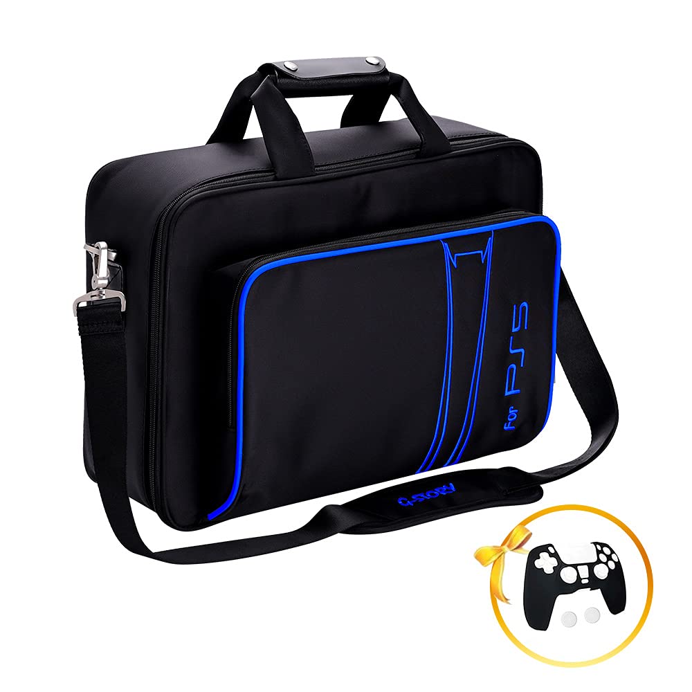 PS4 PS5 Bag Canvas Carry Bag Case Protective Travel Storage Carry Handbag  Outdoor Travel Waterproof Nylon Playstation 4 5