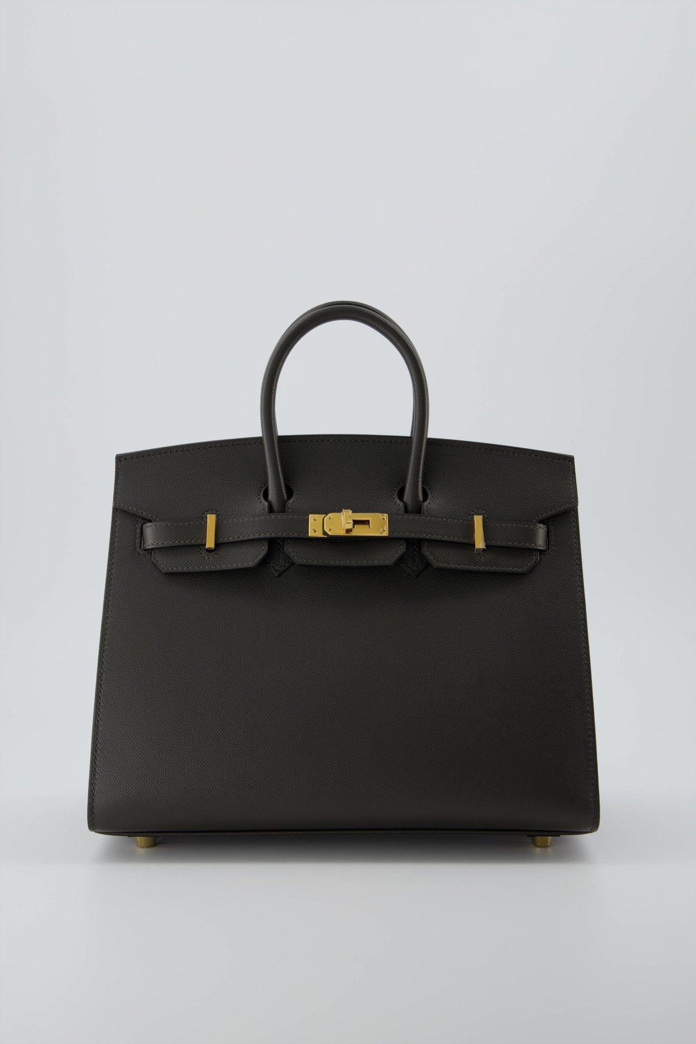 Holy Grail* Hermes Birkin 25 Handbag Black Togo Leather With Gold Har –  Bags Of Personality