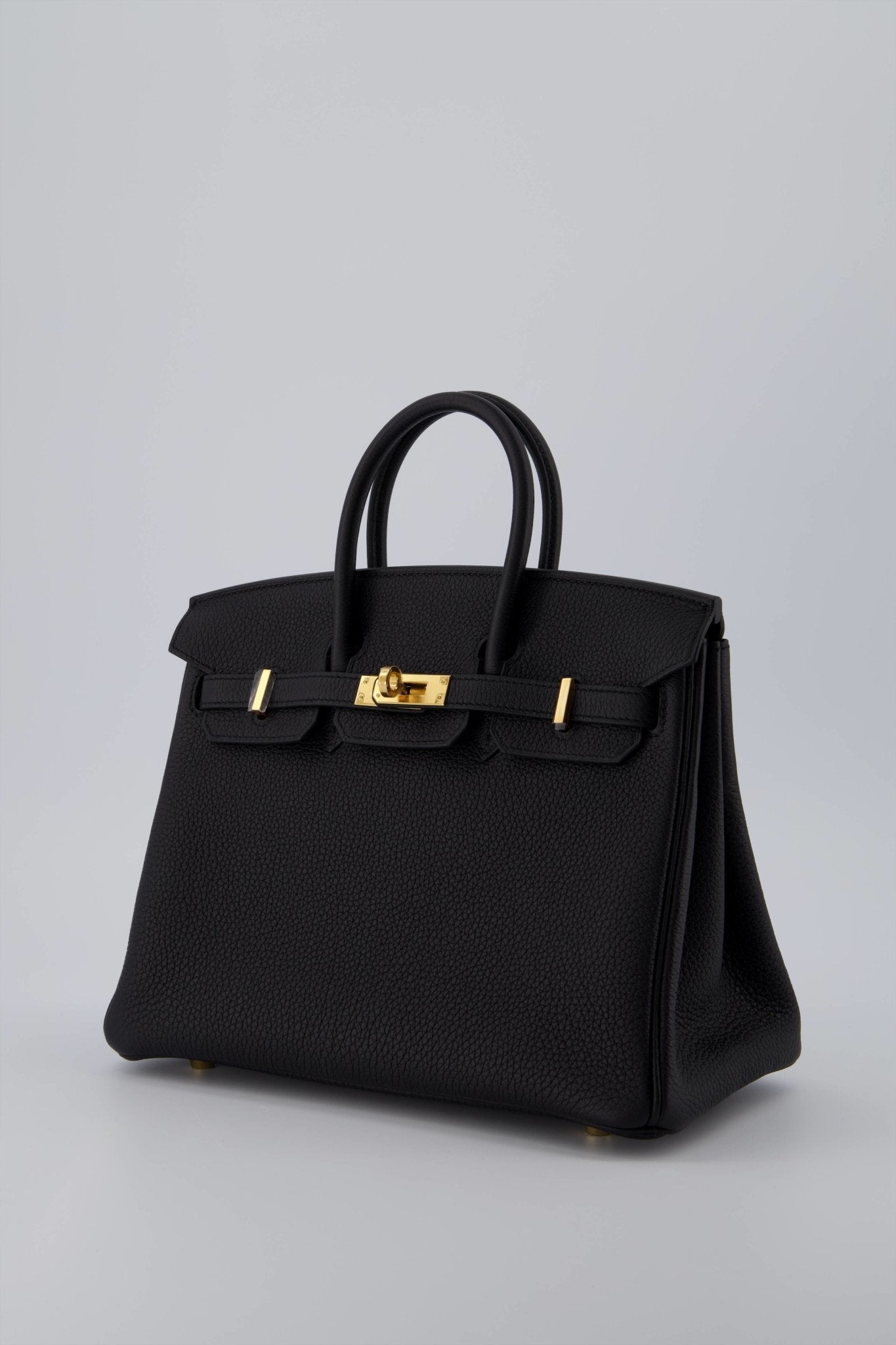 Hermès Birkin 25 Etoupe Sellier Epsom Gold Hardware GHW — The