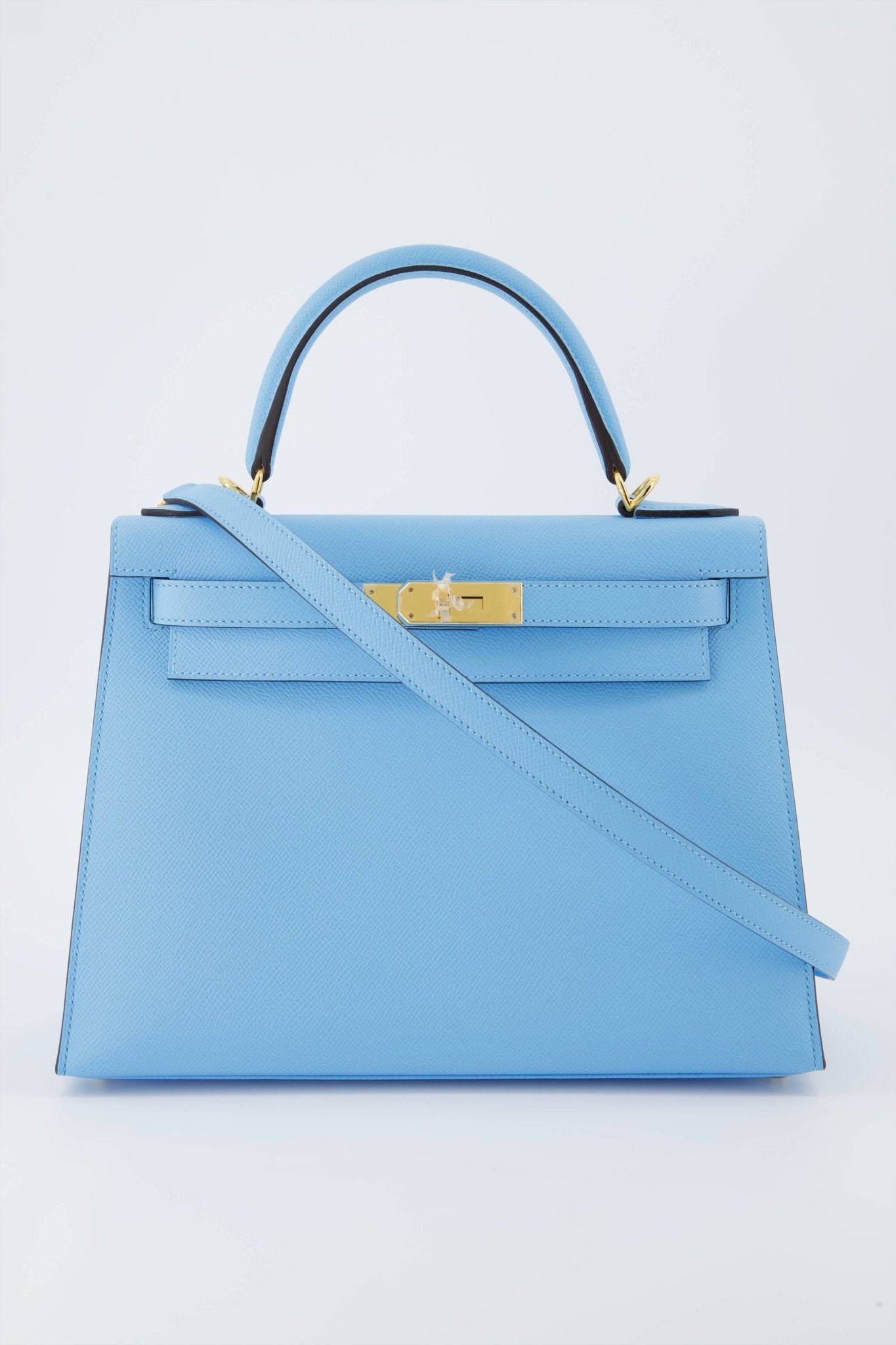 Hermes Birkin 35 bleu saphir taurillon novillo double new