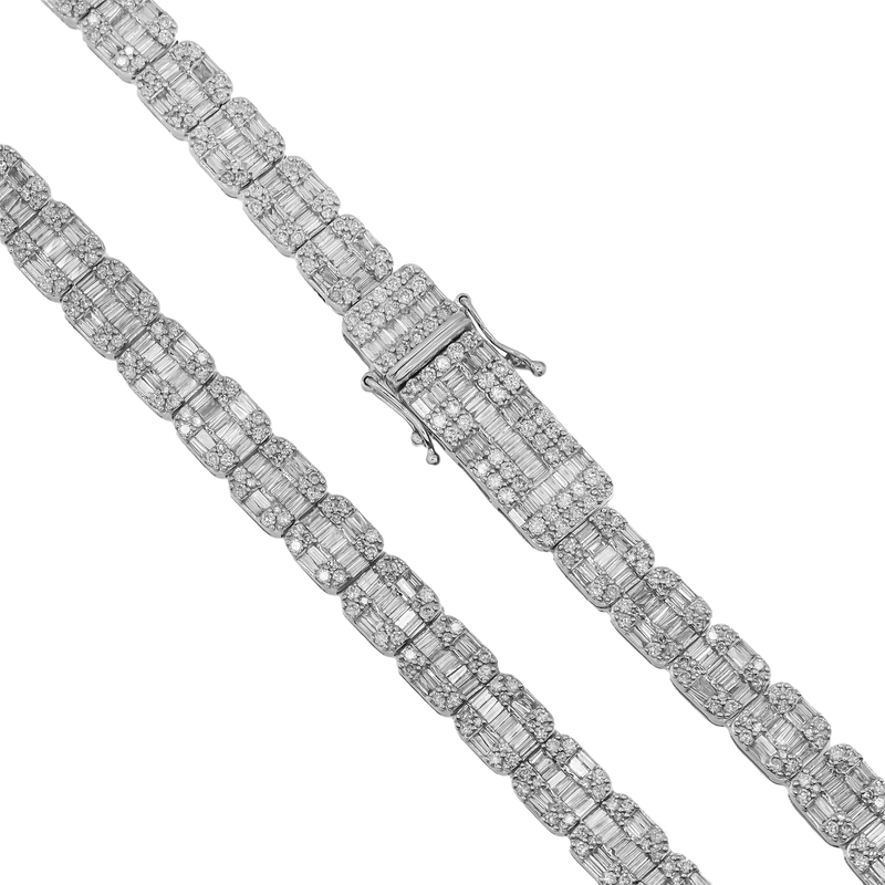 Baguette Diamond Chain