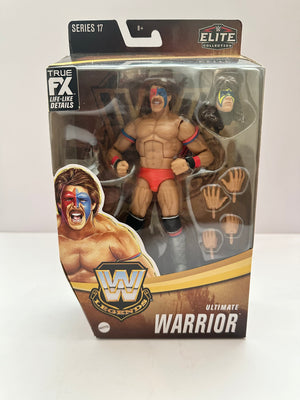 WWE Elite Legends Ultimate Warrior - Retro Collector Toys And Collectibles 