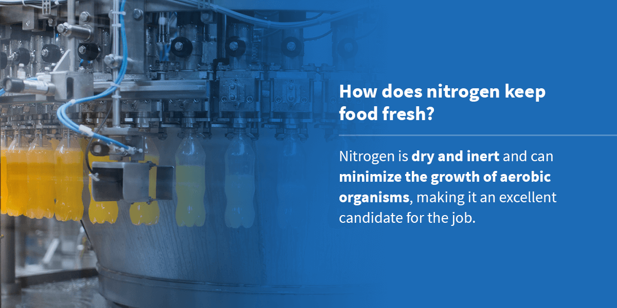 how does nitrogen keep food fresh