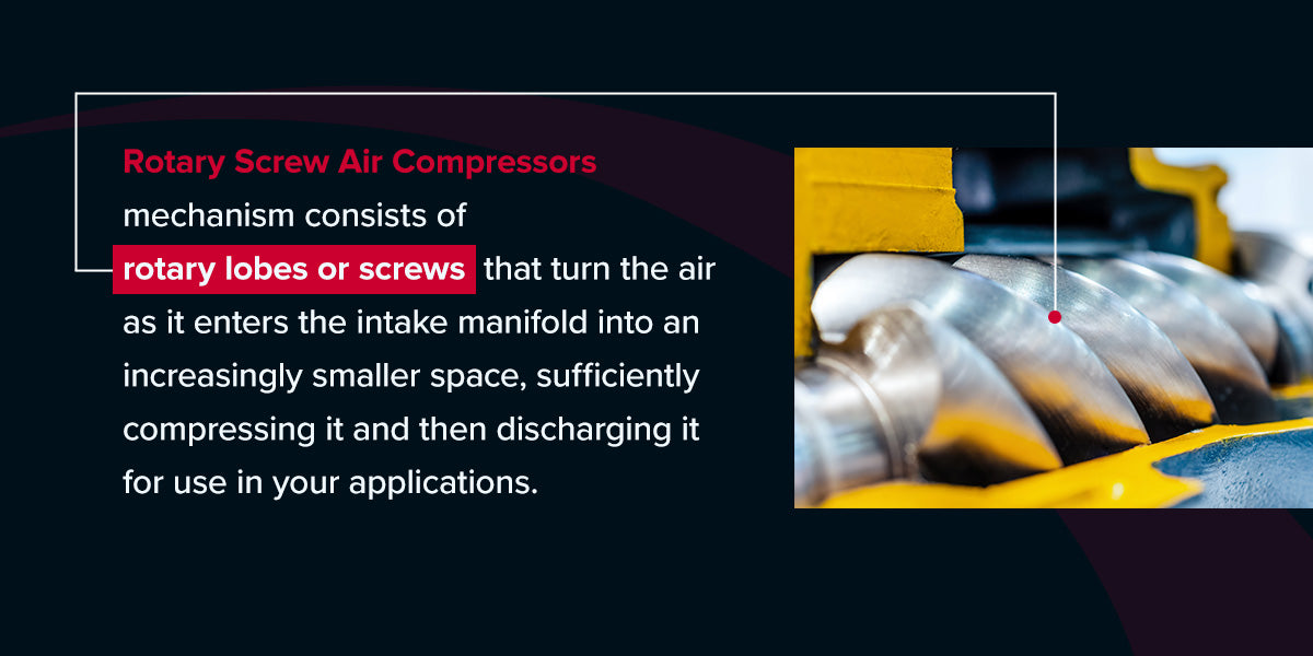 How Do Rotary Screw Air Compressors Work?