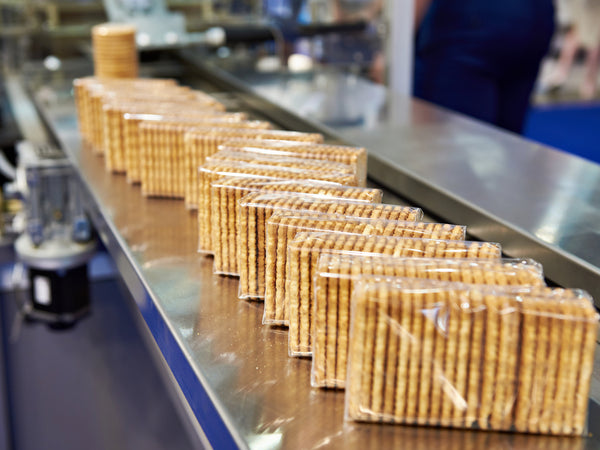 packaged crackers on shelf