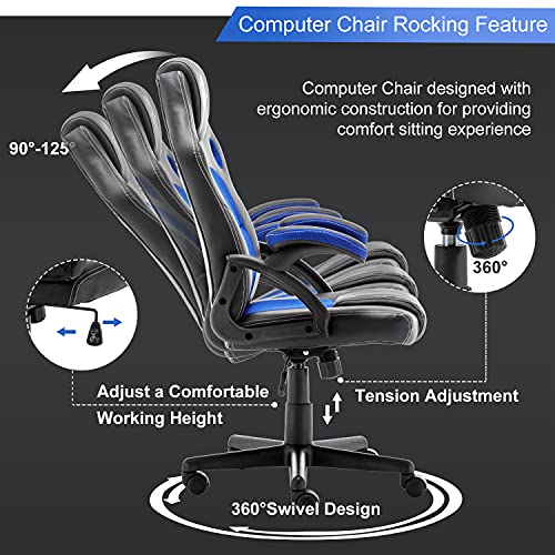 Office Chairs,Gaming Chair Swivel Ergonomic Computer Desk Chair Adjust