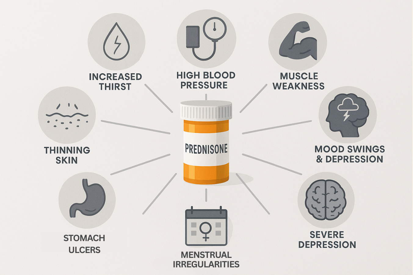 Common Side Effects of Prednisone That May Worsen Constipation