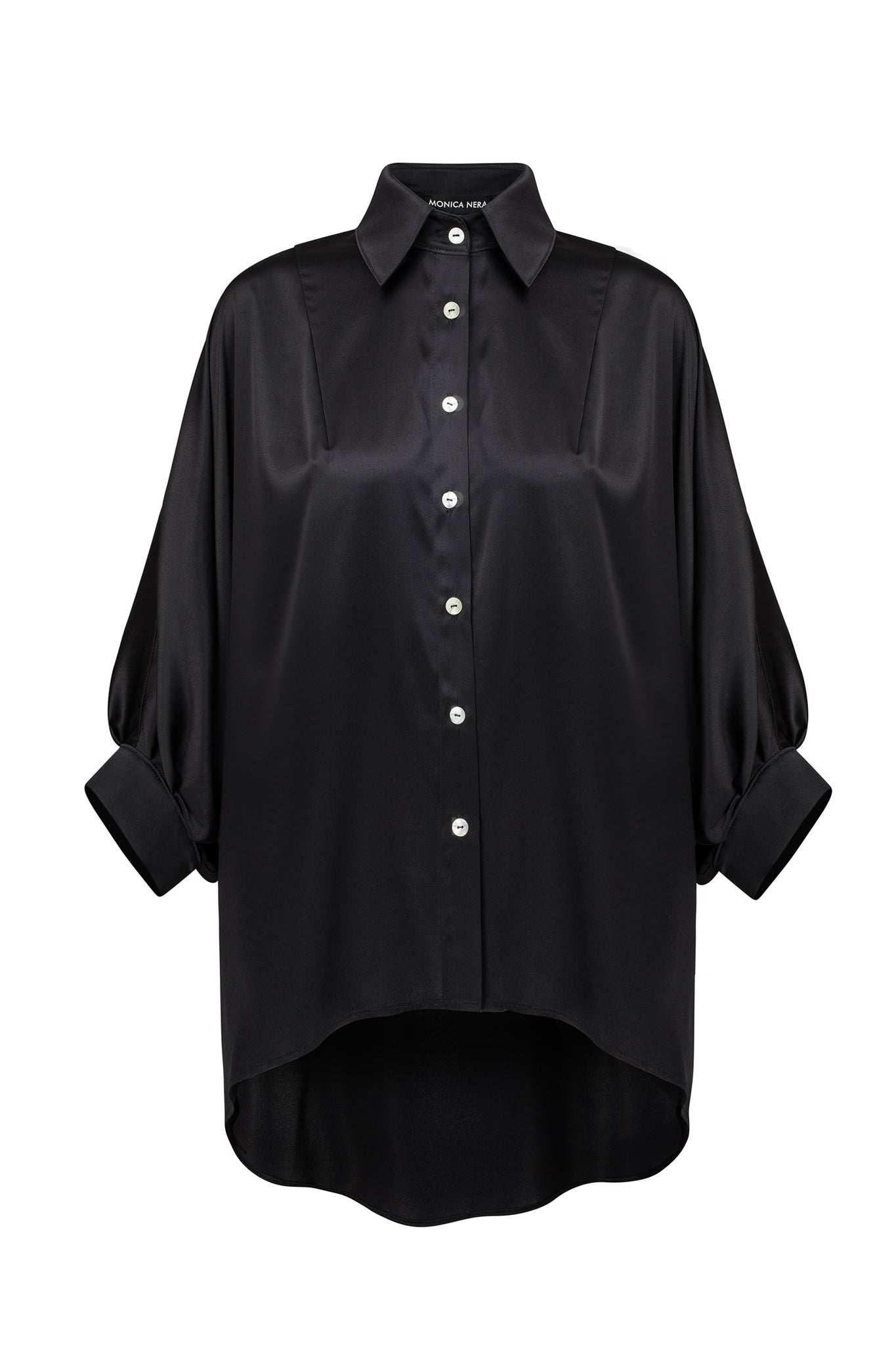 Monica Long Sleeve Top - Black