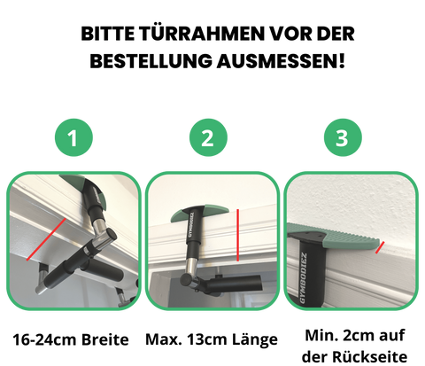 Flex-Up™ Die Erste Tragbare & Patentierte Klimmzugstange – Gymbodiez