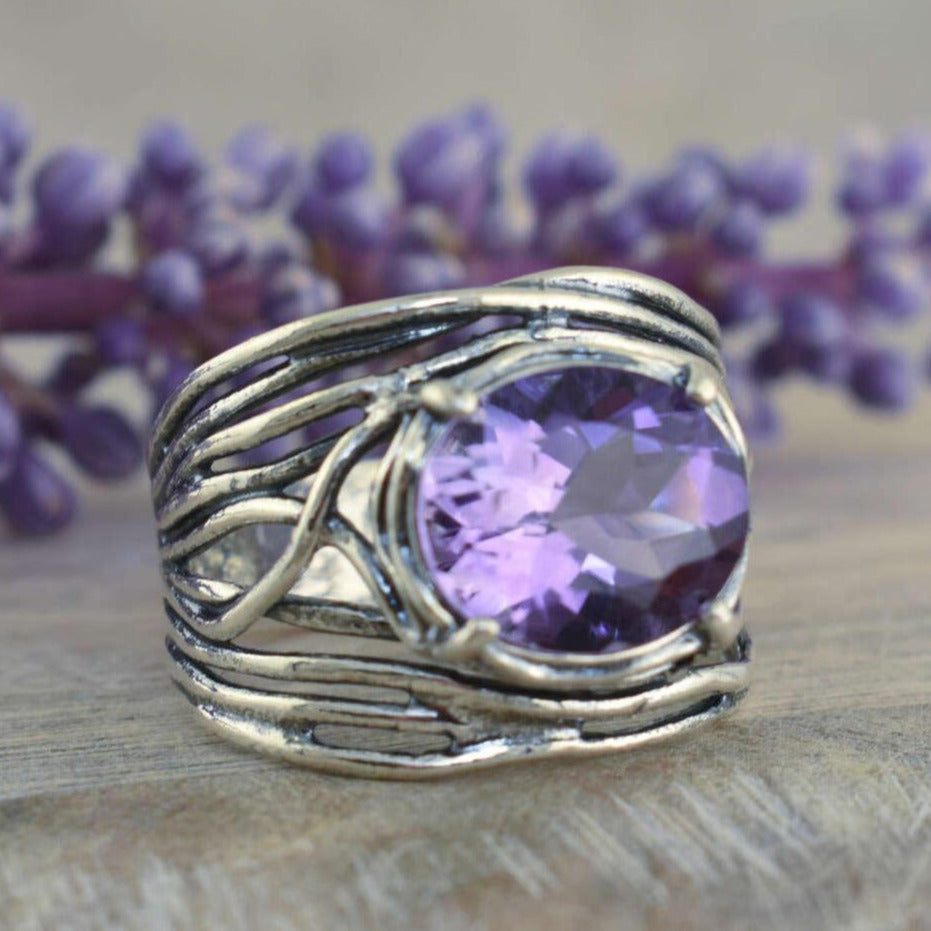 First Class Amethyst Ring
